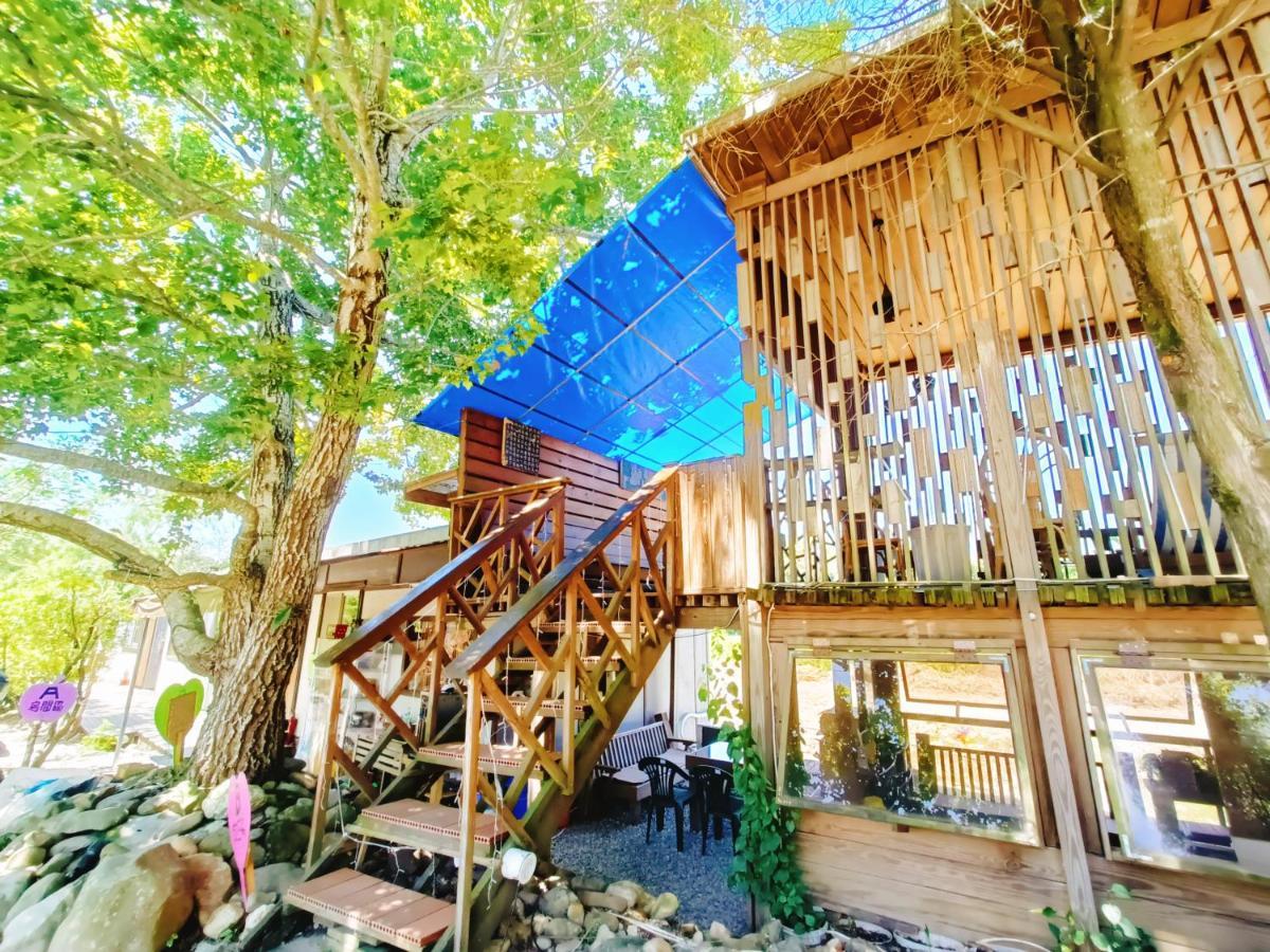 Fun星空謐境 埔里包棟民宿 烤肉麻將自然園區 Εξωτερικό φωτογραφία